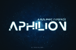 Aphilion Font Review: A Futuristic Display for Modern Design