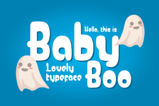 Baby Boo: The Perfect Halloween Display Font for Crafters