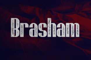 Brasham: A Bold Display Font for Editorial Impact
