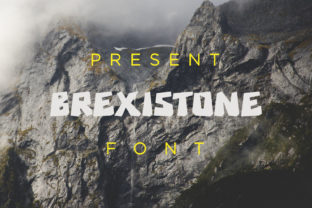 Brexistone: A Bold Display Font for Adventurous Makers