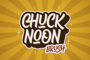 Chuck Noon Brush: A Bold Vintage Typeface for Editors
