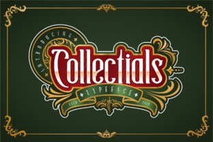 Collectials: A Magical Display Font for Circus Campaigns