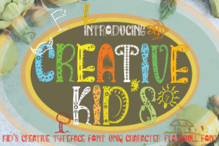 Creative Kids: A Playful Display Font for Joyful Branding