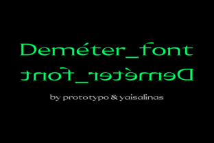 Deméter: A Versatile Display Font for Modern Editorial Design