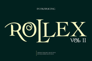 Designing with Rollex II: A Modern Display Font for Elegant Brands