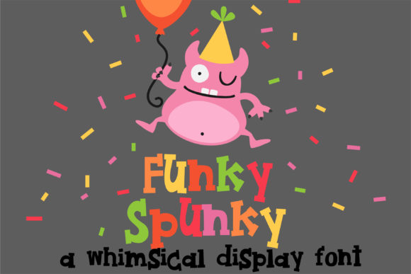 Funky Spunky: A Whimsical Display Font for Web Headers