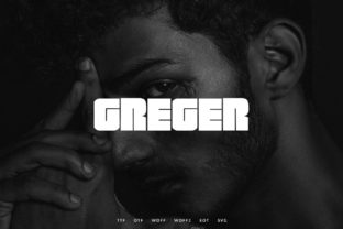 Greger Font Review: A Modern Display for Bold Headlines