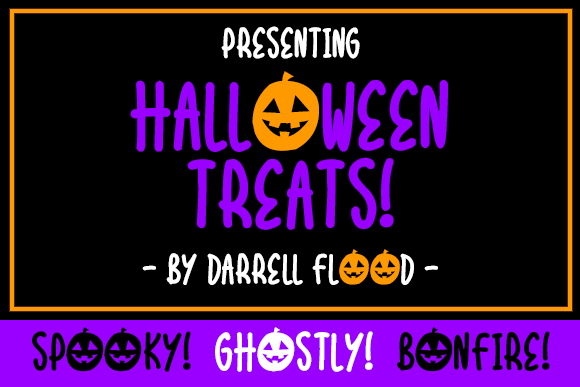 Halloween Treats: The Spooky Cute Display Font for Viral Campaigns