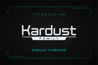 Kardust Family: A Modern Geometric Display Font Review