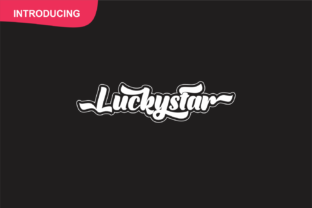 Luckystar: The Bold Display Font for Crafters
