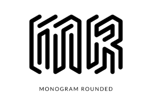 Monogram Rounded: A Bold Display Font for Editors