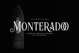 Monteradoo: A Classy Display Font for Digital Brands