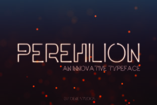 Perehilion: The Modern Display Font for Futuristic Campaigns