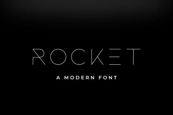 Rocket Wildness: A Futuristic Display Font Review