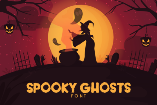 Spooky Ghosts Typeface for Halloween Branding
