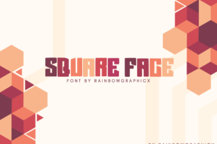 Square Face Font: A Funky Display for Bold Designs