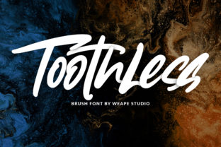 Toothless: A Bold Display Font for Editorial Impact
