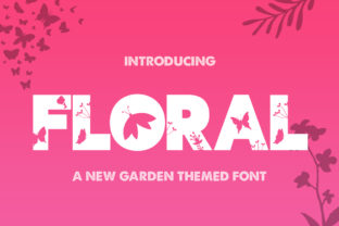 Transform Your Brand with the Floral Display Typeface