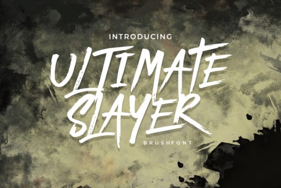 Ultimate Slayer: A Powerful Display Typeface for Editors