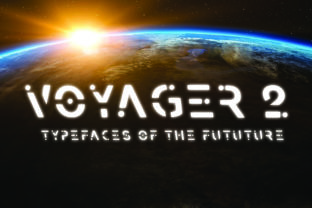 Voyager 2: A Futuristic Display Font for Modern Editorial Design