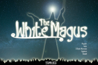 White Magus Typeface: A Bold Choice for Magical Branding