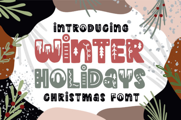 Winter Holidays Font: A Maker's Guide to Festive Design