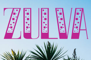 Zulva: A Unique Display Font for Modern Web Design
